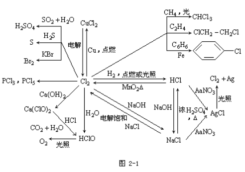 浙江2023年成人高考高起点《化学》辅导:氯及其化合物 浙江2023年成人高考高起点《化学》辅导:氯及其化合物