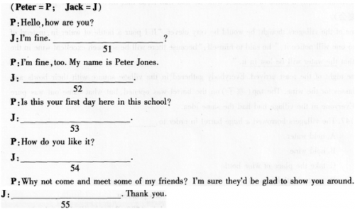2016年成人高考高起点英语考前密押试题(6)(图6) 2016年成人高考高起点英语考前密押试题及答案(6)