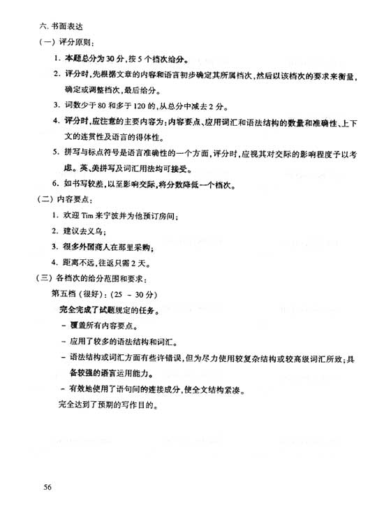 2006年成人高考英语试题及答案下(高起点)(图8) 2006年成人高考英语试题及答案下(高起点)(图8)